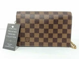 Louis Vuitton Damier Ebene Vanin Chain Wallet Mk0826lozxmia