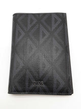 Christian Dior Black Cd Diamond Card Passport Holder 0526lorde