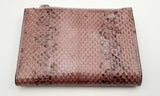 Yves Saint Laurent Snake Print Bifold Wallet Hs1223oxzsa