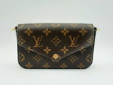 Louis Vuitton Felicie Pochette Crossbody & Khaki Green Bandouliere Fw1224rxzsa