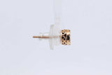 0.28cttw Diamond Stud Earring In 14k Yellow Gold 0.7 Grams Eb0126lxzdu