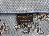 Christian Dior Dioriviera Medium Book Tote In Cotton Canvas Fw1225llxzdu