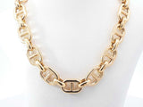18k Yellow Gold Mariner Link Chain Necklace  20.5 Grams 16 Inch Fw0926lizxdu