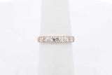 0.35cttw Diamond Ring In 14k Yellow Gold 2.5 Grams Size 5.5 Eb0426lwrdu