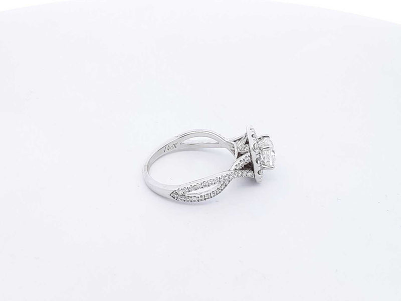 Neil Lane 1.7 Cttw Diamond & 14k White Gold Ring 4.7 Grams Size 8 Fw0425lrzxdu