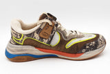 Gucci Ultrapace Rock Tejus Printed Sneakers Size 6 Eb0726lxzdu