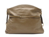 Givenchy Voyou Shoulder Bag In Dark Khaki Tumbled Leather Fw0925pzxdu