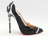 Christian Louboutin Tronetta 120 Black Size 37.5 Aa0826lzxsa