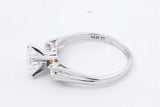 1.25ctw Round Center Diamond Ring 14k White Gold 3.2 Grams Size 7.5 Eb1025oxxzdu