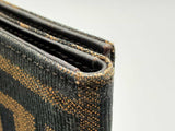 Fendi Zucca Pattern Canvas Bifold Long Wallet Fw0824lrxsa