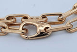 Cartier Santos De Cartier 18k Yellow Gold Paperclip Link Necklace Eb0526exxzdw