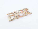 Christian Dior Dio(r)evolution Gold-tone & Crystal Brooch Fw1025exdu