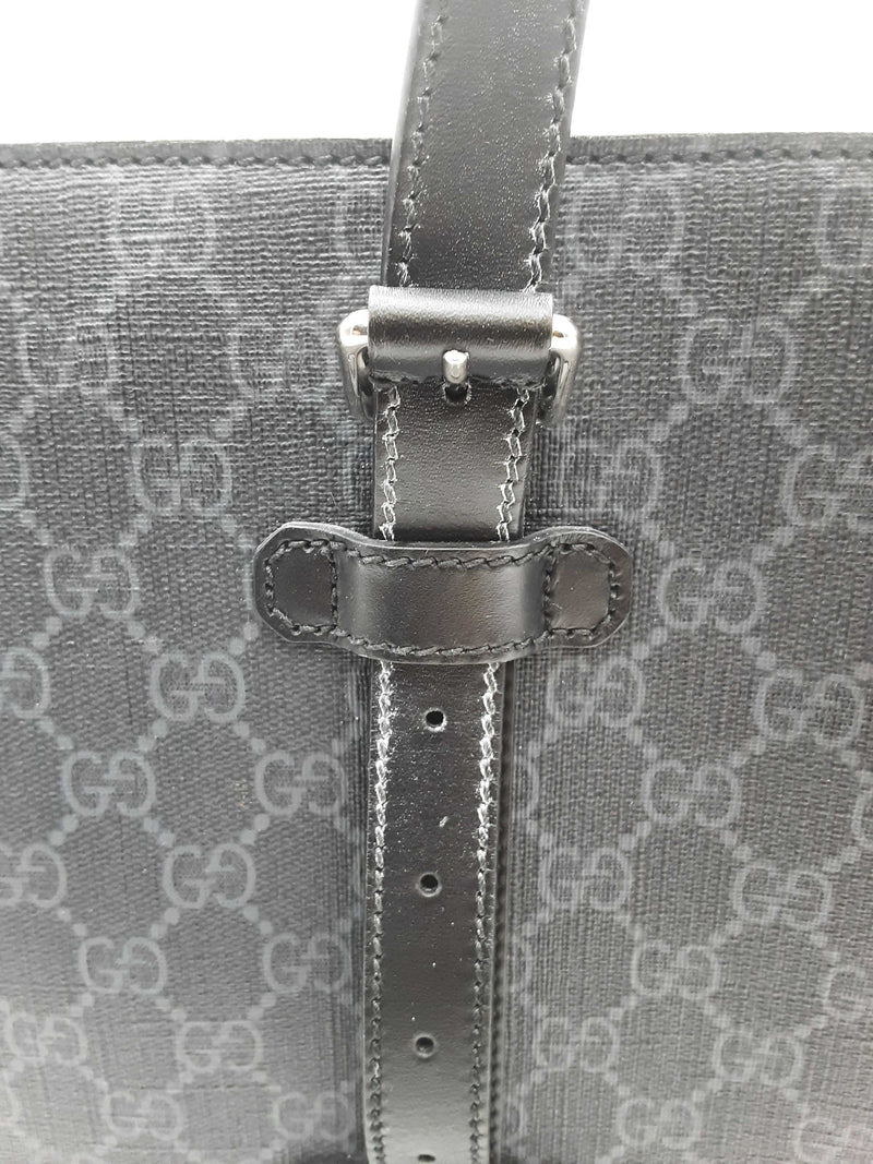 Gucci Gg Supreme Monogram Selleria Calfskin Tote Bag Sd0725pzxsa