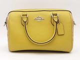 Coach Rowan Satchel Signature Green Handbag Aa1124pzsa