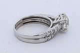 2.32cttw Diamond Ring In 10k White Gold Ring 5.1 Grams Size 6.5 Eb0826lxxzde