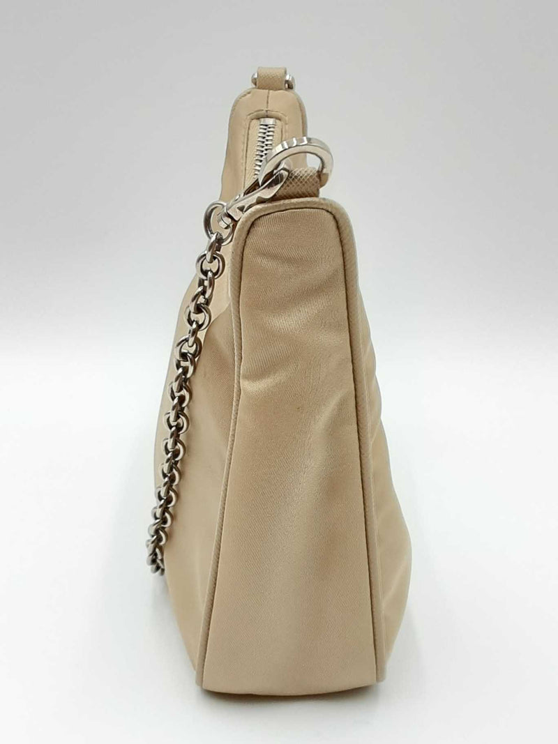 Prada Beige Nylon Re- Edition 2005 Shoulder Bag Eb0524erxdu