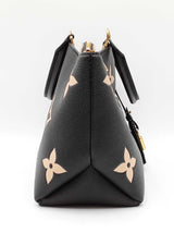 Louis Vuitton Petit Palais In Black & Beige Monogram Empreinte Leather Fw0726lxzxdu