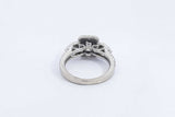 Approx. 2.7ctw Diamond Ring In 14k White Gold 4.8 Grams Size 5.75 Eb1224ixzsa