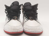 Nike Cu2804-100 Jordan 1 Mid White Shoes Size 9.5 Aa0725lrzsa