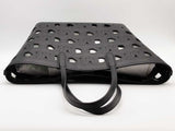 Michael Kors Eliza Tote Black Handbag Aa0326pzsa