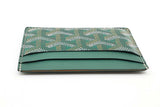 Goyard Green Goyardine Saint Sulpice Card Holder Eb0626lrxde