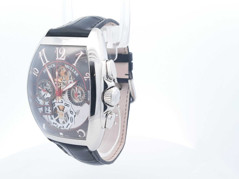 Franck Muller Cintree Curvex 43mm Automatic Stainless Steel Watch Aa0125szxxsa
