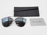 Christian Dior P3rt7 Reflected Mint Green Blue Aviator Sunglasses Do0326rxde