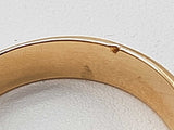 0.50 Carats Natural Diamond 14k Two Tone Gold 8.3g Ring Size 9.5 Do0726ecxde