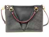 Louis Vuitton Marine Rouge Leather V Tote Mk0826lizx