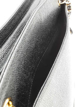 Chanel Black Caviar Leather Triple Cc Shoulder Bag Eb0926lrxzde