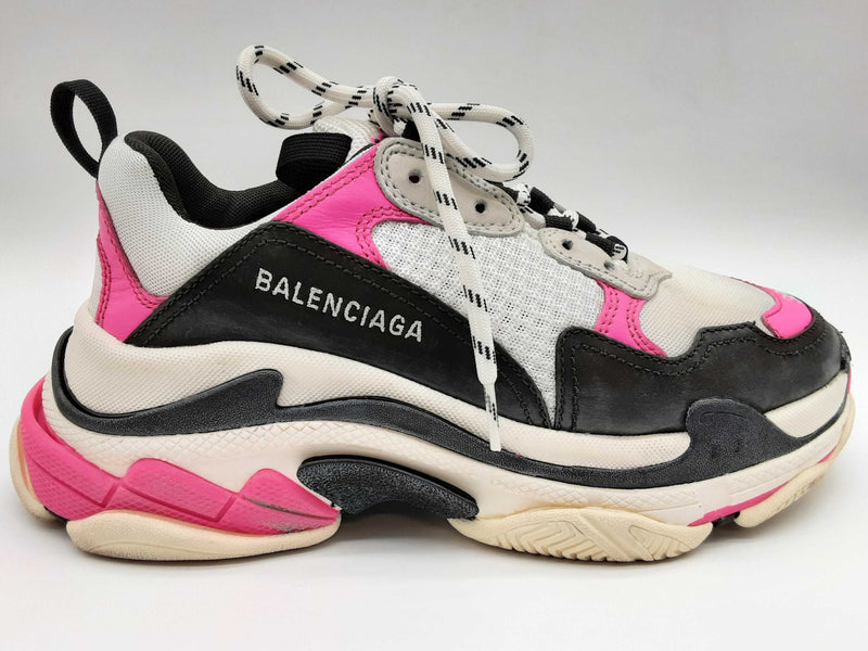 Balenciaga 525039 W09o6 5671 Triple S Rose Pink Shoes Size Us 9w Do0924loxde