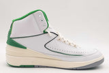 Nike Air Jordan 2 Retro 'Lucky Green' Sneakers Size 12 Dr8884-103 Eb0725wxsa