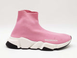 Balenciaga Speed Sock Sneakers In Pink Technical Knit Size 7 Women's Fw0826ctdu
