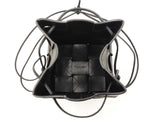 Bottega Veneta Cassette Bucket Bag In Black Maxi-intrecciato Lambskin Leather Fw0726izxdu
