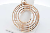 10k Yellow Gold Spiral Pendant 3.3 Grams Eb0826oxzsa