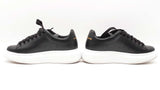 Alexander Mcqueen Pelle S Gomma Black Sneakers Size 35+ Sd0625crdu