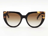 Prada Spr14w Havana Brown Sunglasses With Case Aa0826izsa