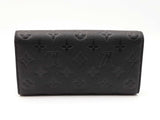 Louis Vuitton Sarah Wallet In Black Monogram Empreinte Leather Fw0326ozxdu