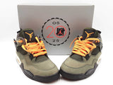 Undefeated X Nike Air Jordan 4 Retro Sneakers Size 9.5 Us Sd0426lrzdu