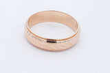 14k Yellow Gold Wedding Band 5.5 Grams Size 10.25 Eb0226llrde