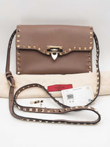 Valentino Garavani Rockstud Leather Crossbody Bag Eb0126wxzsa
