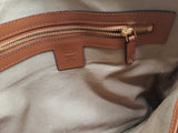 Mcm Cognac Brown Viestos Coated Canvas Crossbody Pouch Bag Do0924cxde