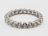1.61 Cttw Lab Grown Diamonds 14k White Gold 1.47g Ring Size 6 Do0726porde