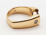 Ruby Solid 14k Yellow Gold 20.1g Ring Size 14.25 Do0526lcxzde