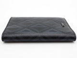 Christian Dior Black Cd Diamond Card Passport Holder 0526lorde
