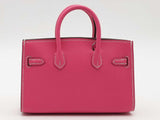 Hermes Micro Mini Birkin 15 Espom Leather Pink Handbag Aa0126ooxzxsa