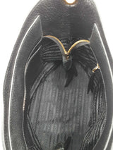 Prada Vitello Phenix Leather Bucket Bag With Stripe Strap Eb1225ixzdu