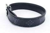 Louis Vuitton X Nigo Heart Monogram & Leather Reversible Bracelet Eb0426lorsa