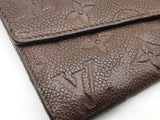 Louis Vuitton Sarah Brown Empriente Monogram Leather Wallet Do0826oxzde
