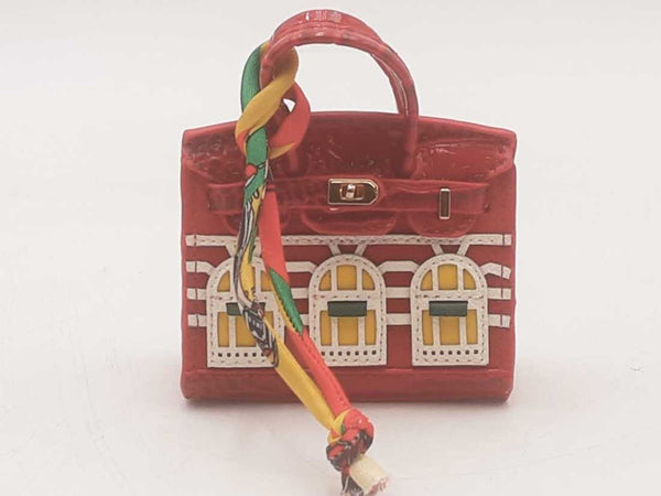Mini Bag Charm House Red Aa0825esa